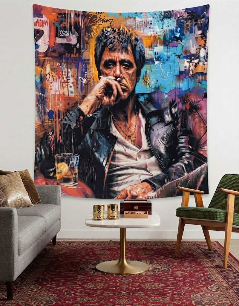 Al Pacino BackDrop Tapestry