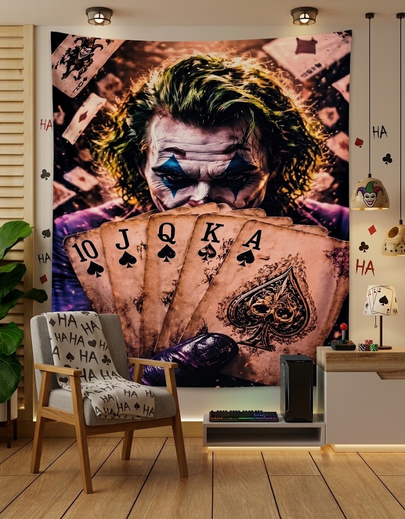 Joker BackDrop Tapestry
