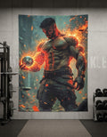 Fire Arm BackDrop Tapestry