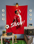 Siuuu CR7 Backdrop Tapestry