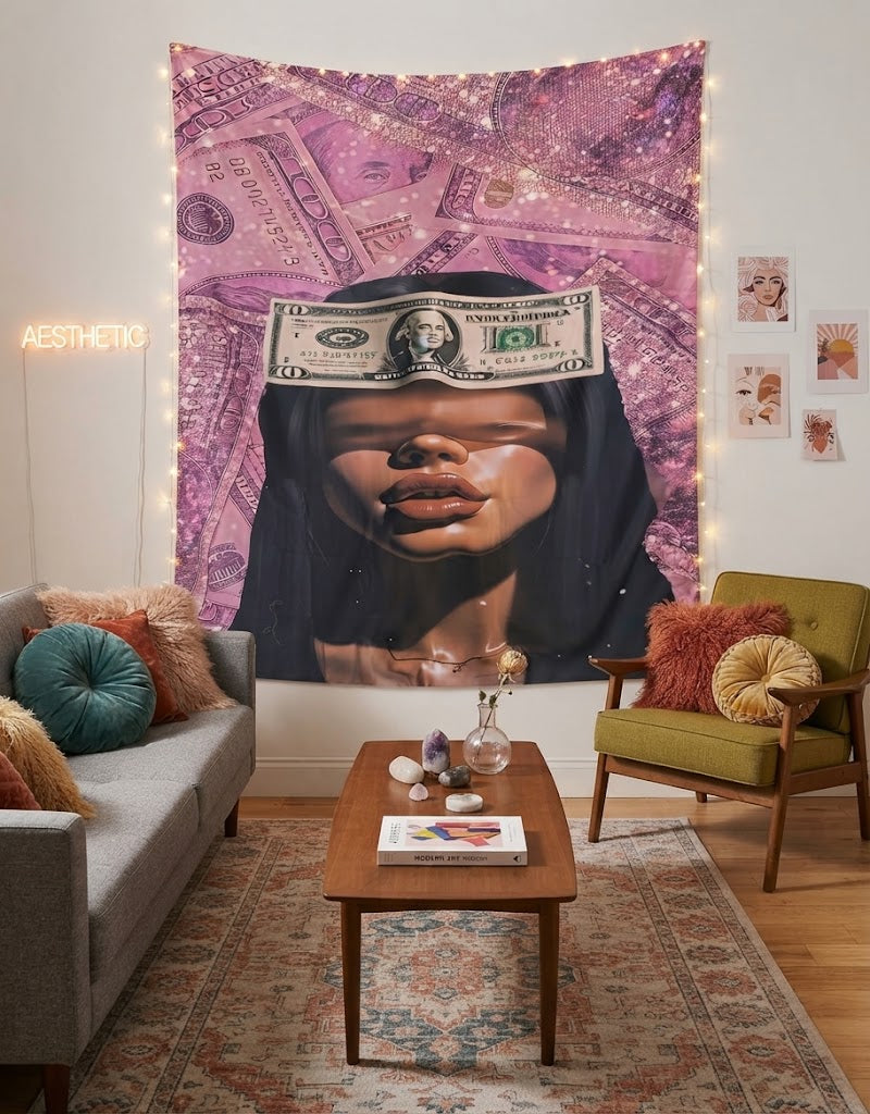 Million Dollar BackDrop Tapestry