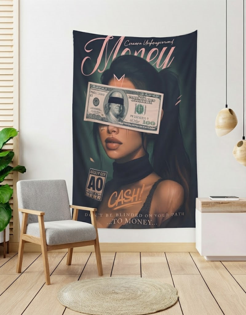 MoneyGram BackDrop Tapestry