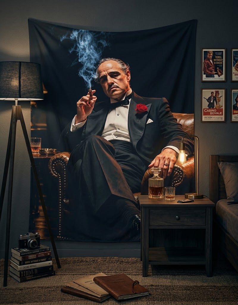 God Father X BackDrop Tapestry