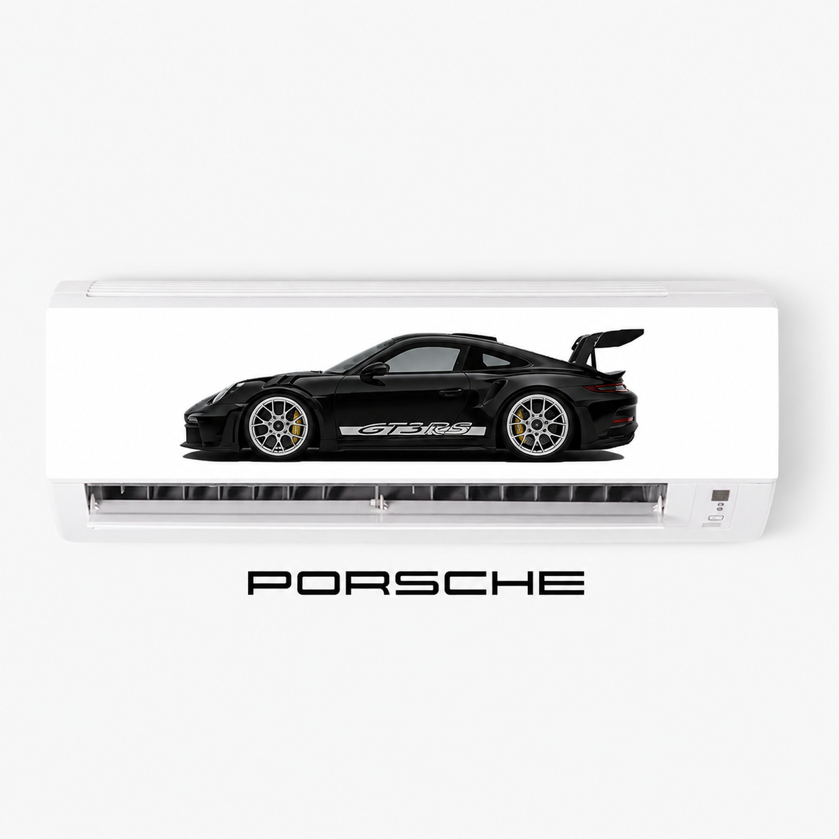 Blue Porsche AC Sticker