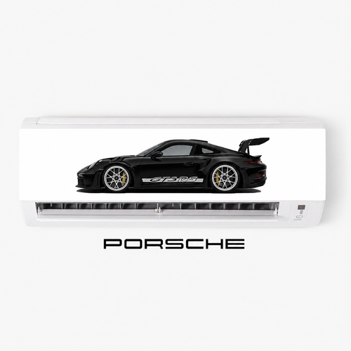 Blue Porsche AC Sticker