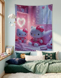 Hello Kitty BackDrop Tapestry