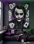 Purple Joker BackDrop Tapestry