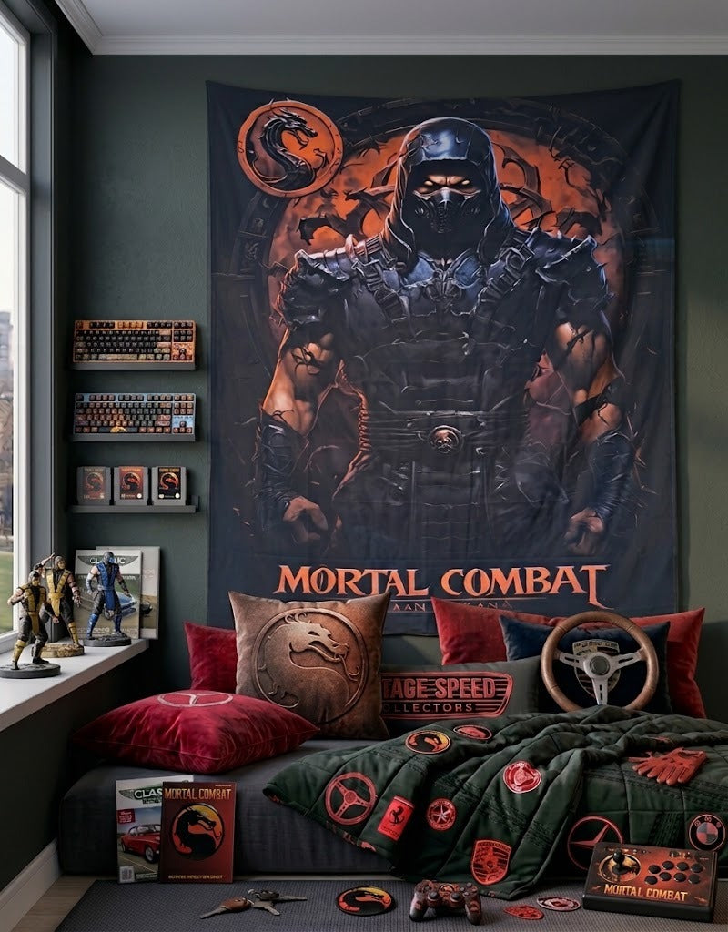 Mortal Kombat BackDrop Tapestry