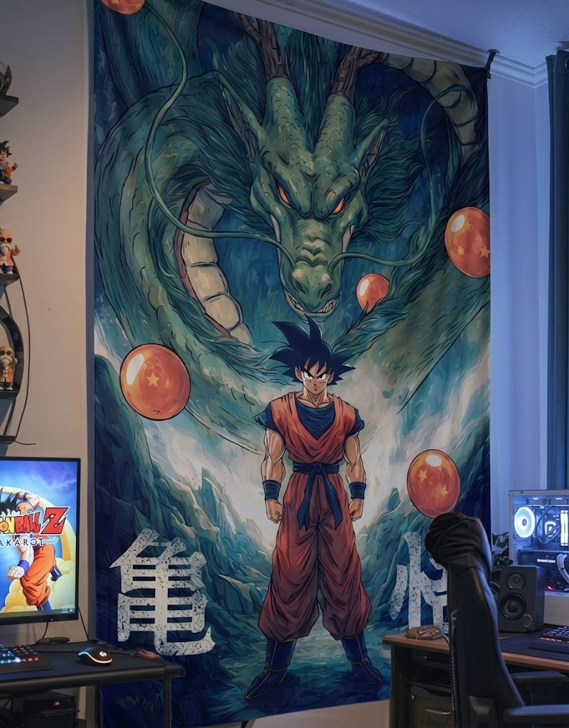 Goku BackDrop Tapestry