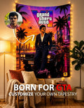 Customized GTA VI Backdrop Tapestry