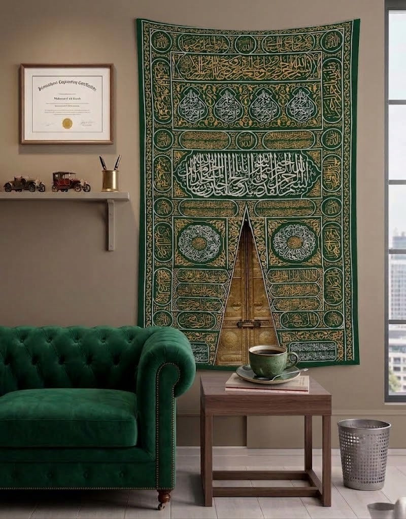 Kaba Door Backdrop Tapestry