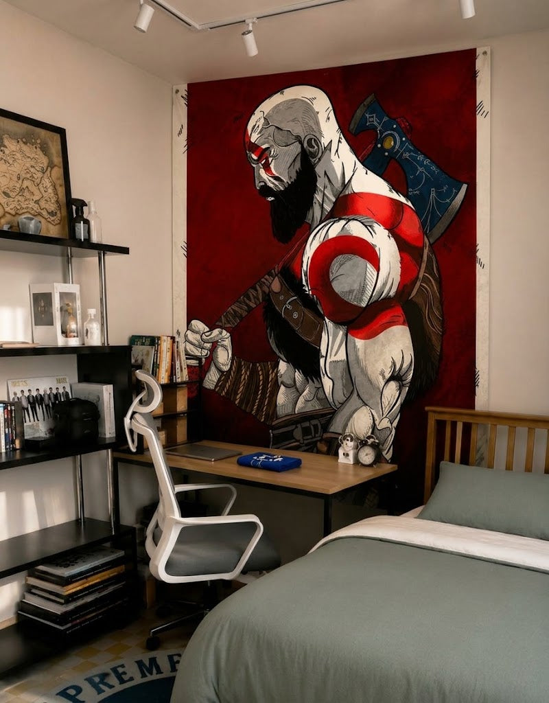 God of War BackDrop Tapestry