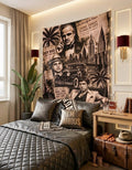 God Father BackDrop Tapestry