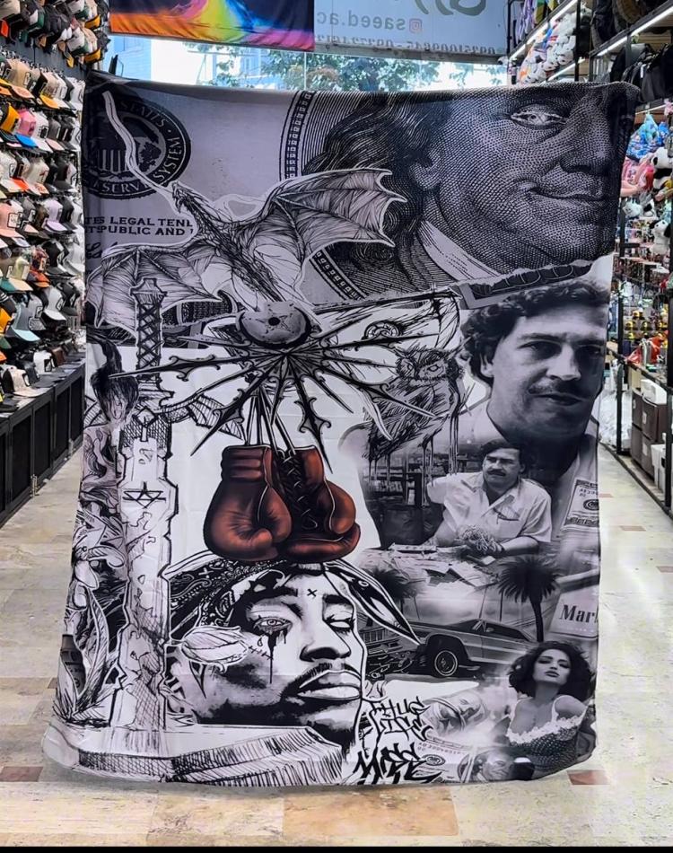 Boxing Gloves BackDrop Tapestry
