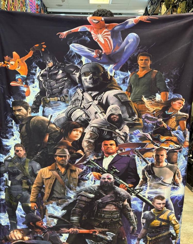 Gaming BackDrop Tapestry