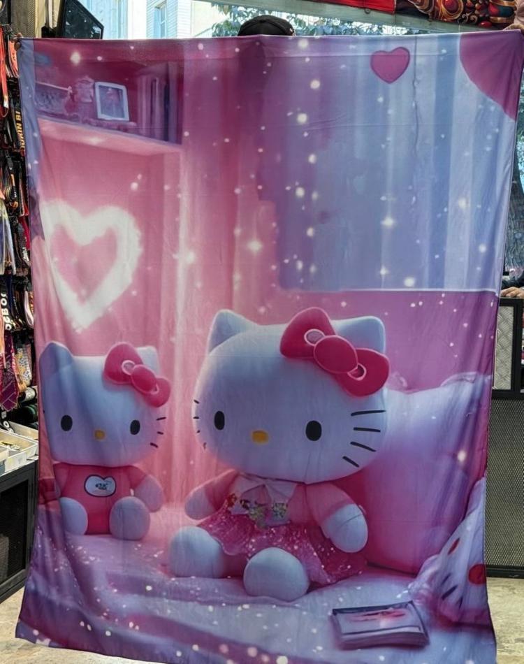 Hello Kitty BackDrop Tapestry