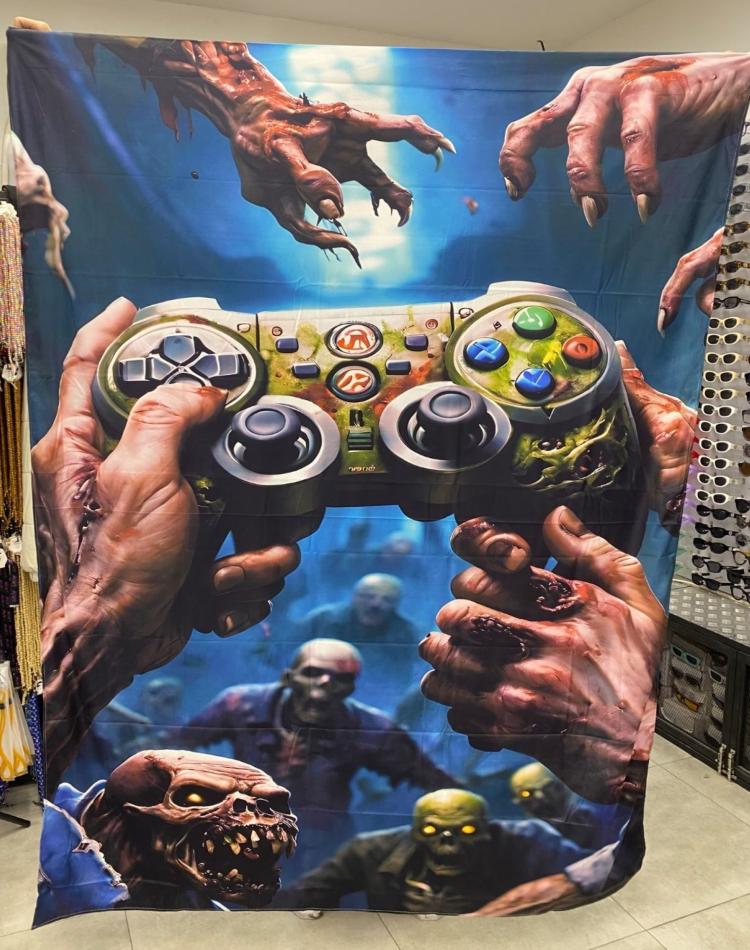 Gaming Controller BackDrop Tapestry