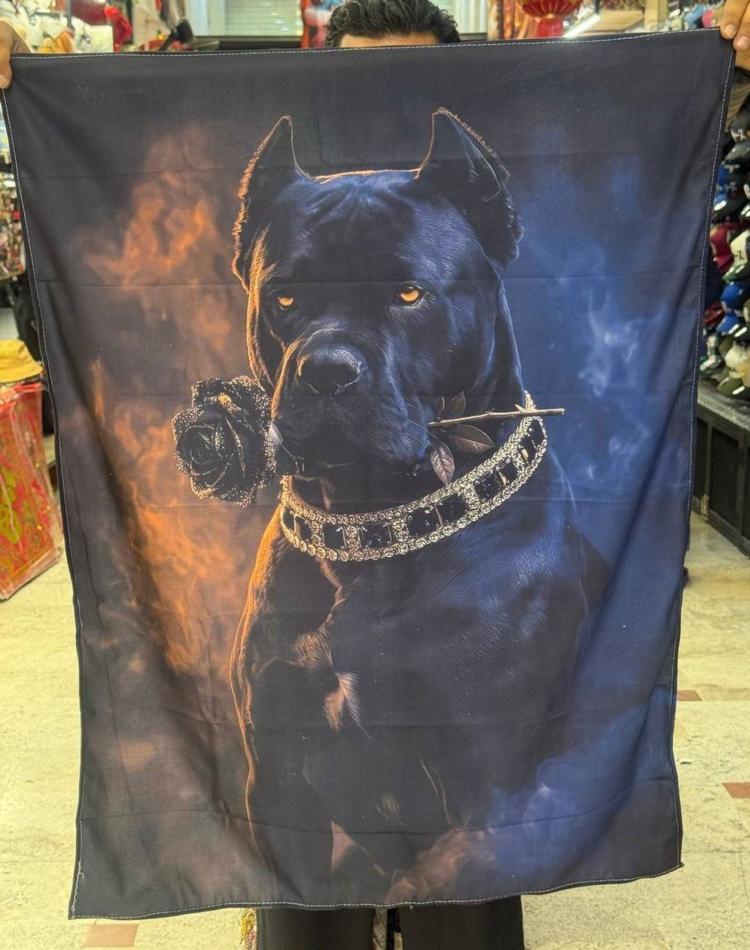 Bull Dog BackDrop Tapestry