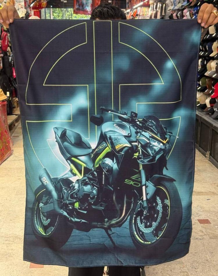 Kawasaki Ninja H2R BackDrop Tapestry