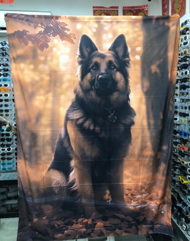 German Shepherd  BackDrop Tapestry