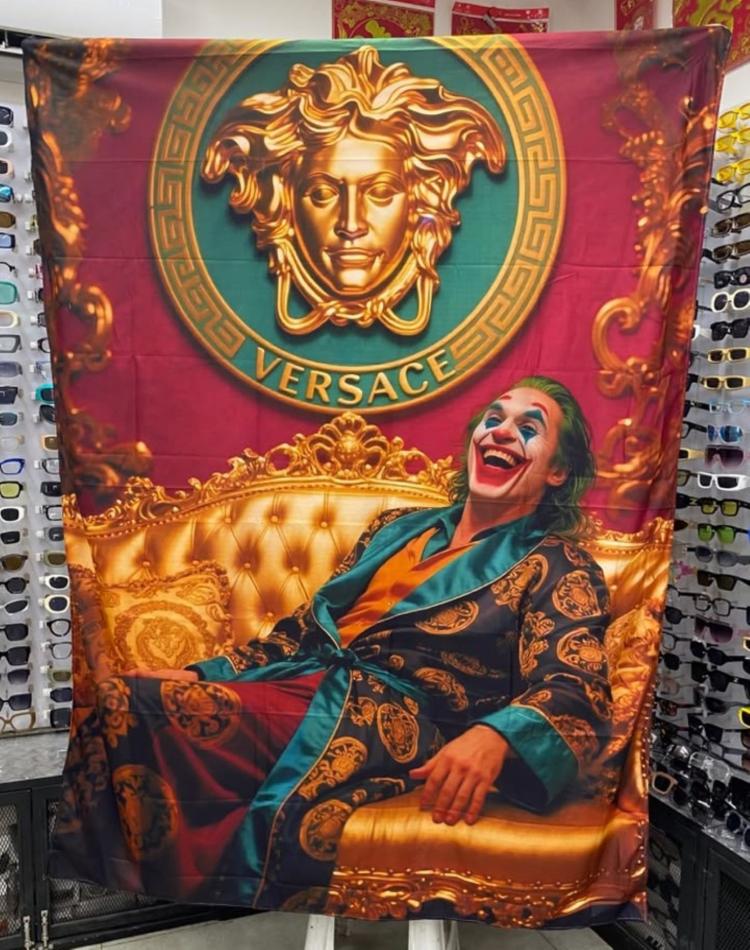 Laughing Joker BackDrop Tapestry