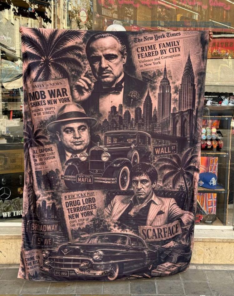 God Father BackDrop Tapestry